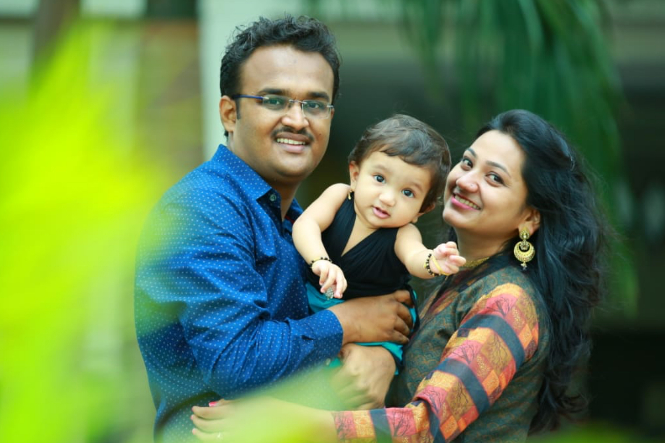 Client Sukanya & Pankaj with their Baby