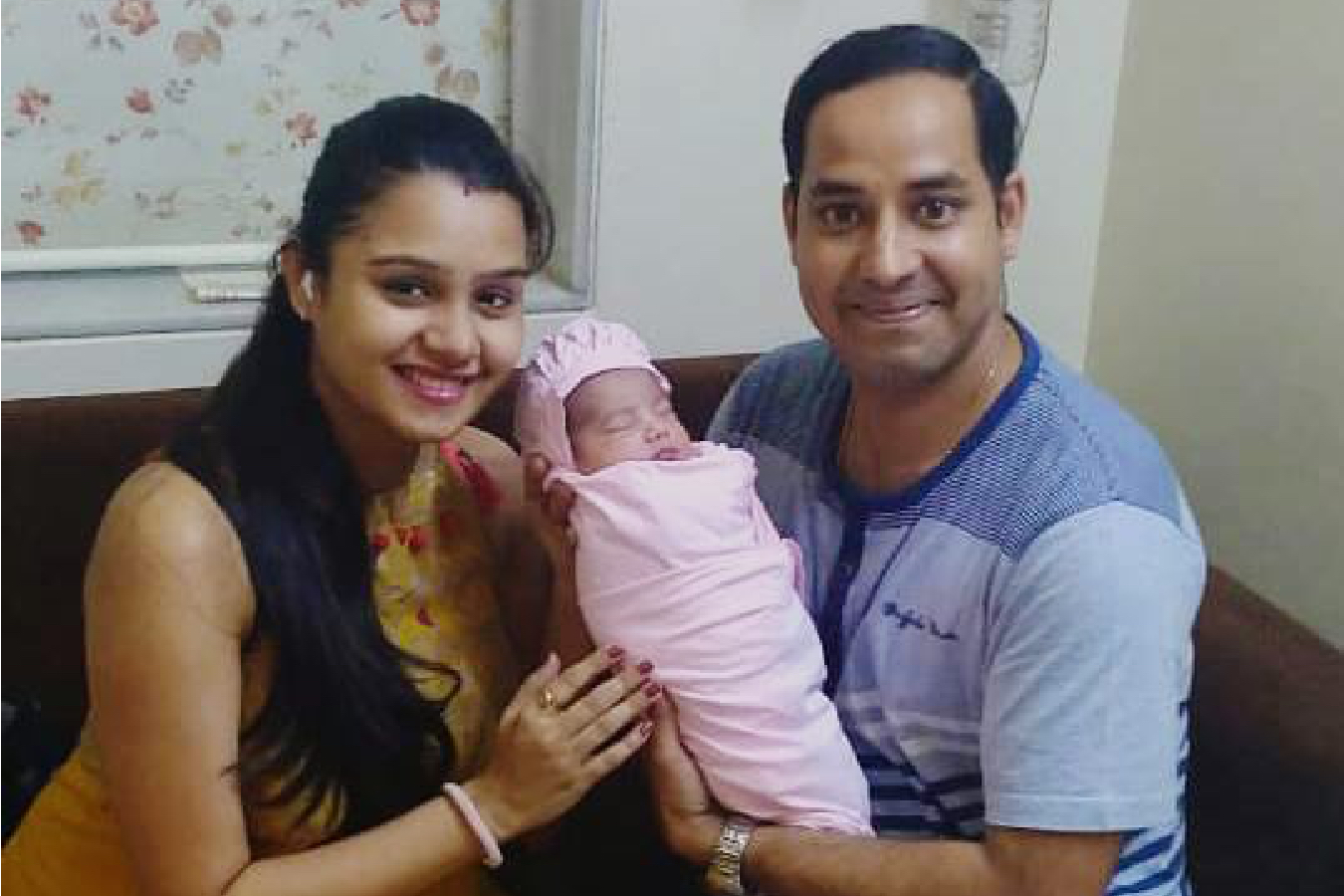 Client Anu & Surendra with their Baby